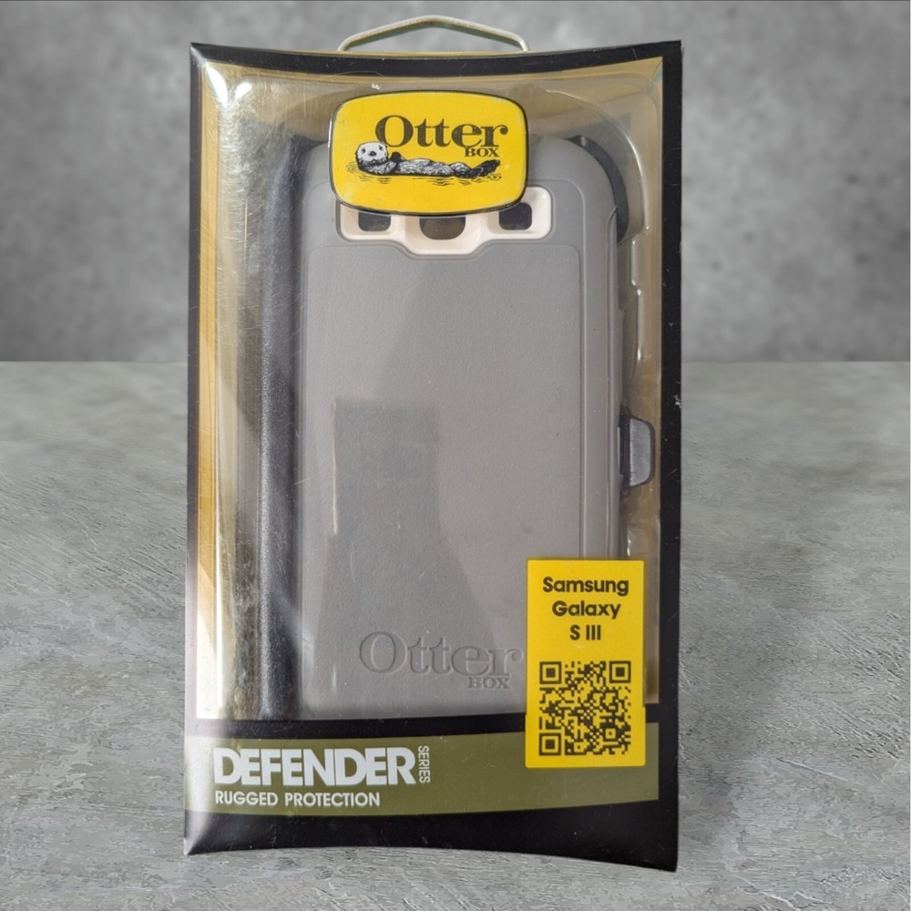 OtterBox Defender Holster Case For Samsung Galaxy S‎ III Gray See Description T7